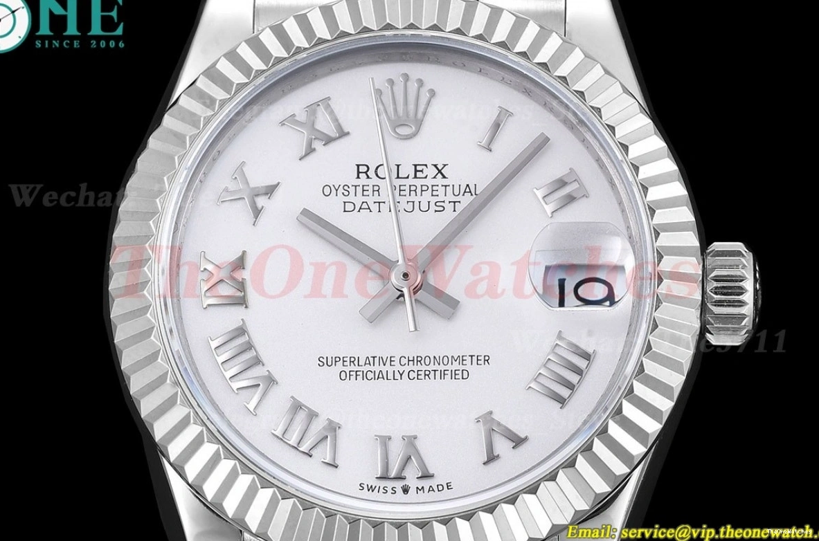 Datejust 31mm SS WF Rmn A2671 SS White ladies 0326